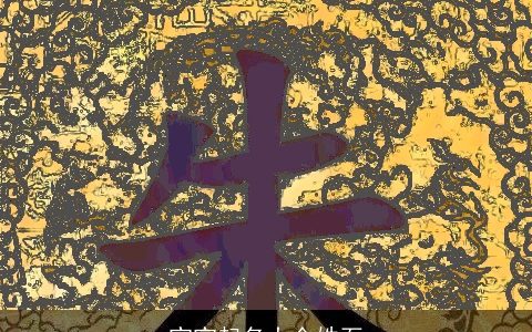 宝宝起名大全姓石