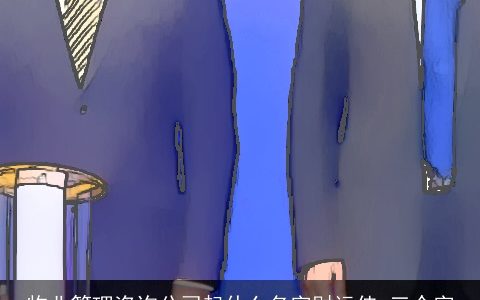 物业管理咨询公司起什么名字财运佳 三个字