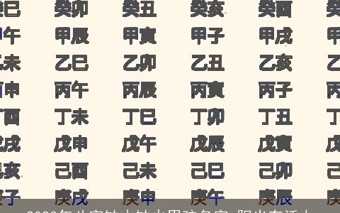 2024年八字缺木缺火男孩名字 阳光有活力