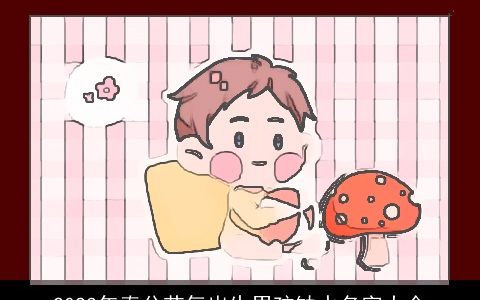 2023年春分节气出生男孩缺水名字大全