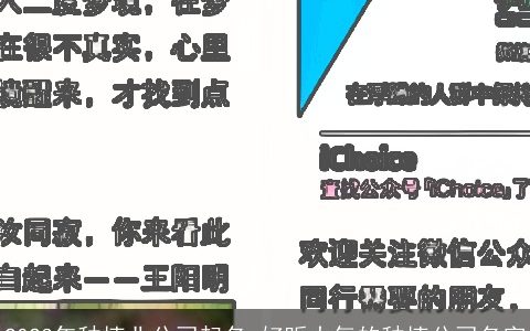 2024年种植业公司起名 好听大气的种植公司名字