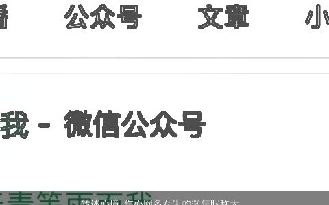 转述心境 伤心网名女生的微信昵称大全 吉祥高雅的网名女生微信昵称名最新