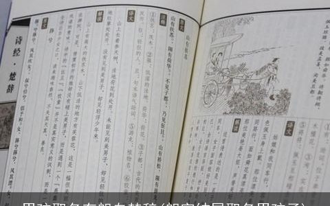 男孩取名有朗自楚辞(朗字结尾取名男孩子)
