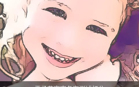 严子芃宝宝名字测试打分
