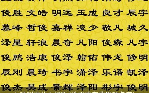 女孩叫志什么好听(姓张志字辈男孩名字)