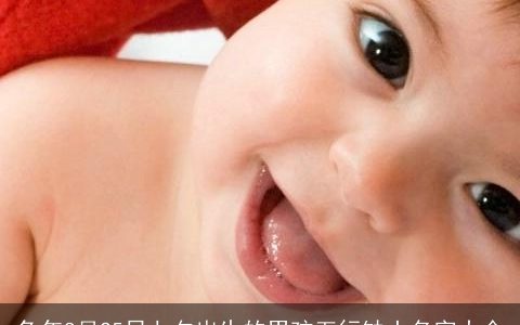 龙年8月25日七夕出生的男孩五行缺土名字大全