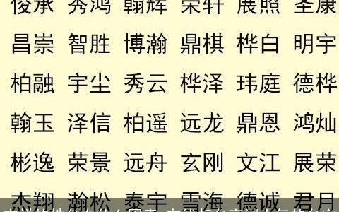吉祥的姓名有什么因素 在线起名高端大气的名字