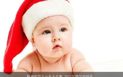 新潮的婴儿小名大全集 2024又萌又好听乳名  取名网 新潮好听的婴儿小名乳名名最新