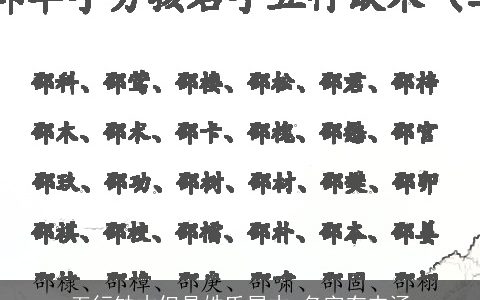 五行缺木但是姓氏属木 名字有内涵