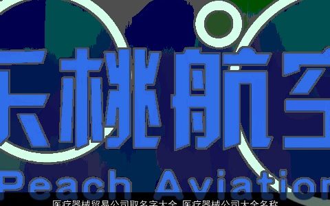 医疗器械贸易公司取名字大全 医疗器械公司大全名称大全取名大全 2024温柔文静诗意的公司公司名精挑