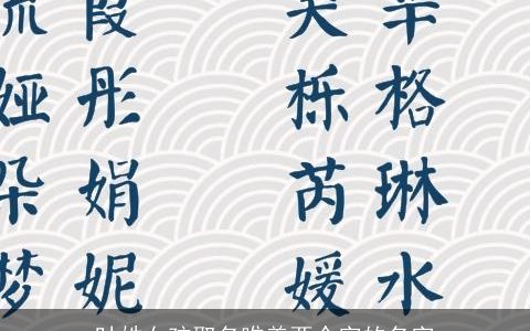 叶姓女孩取名唯美两个字的名字