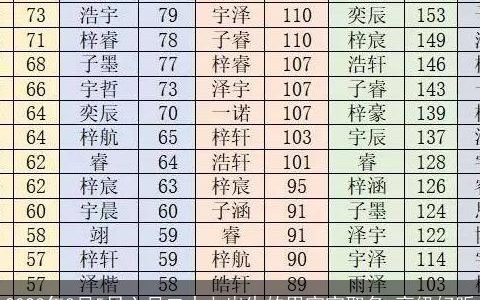 2023年8月5日六月二十七出生的男宝宝取名 高级好听