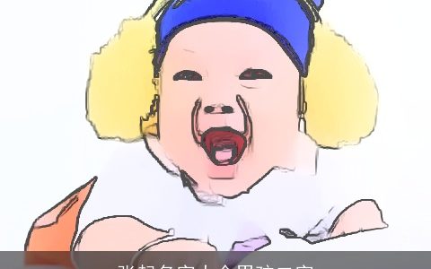 张起名字大全男孩二字