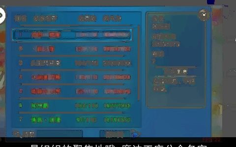 是组织的聚集地哦_魔法王座公会名字