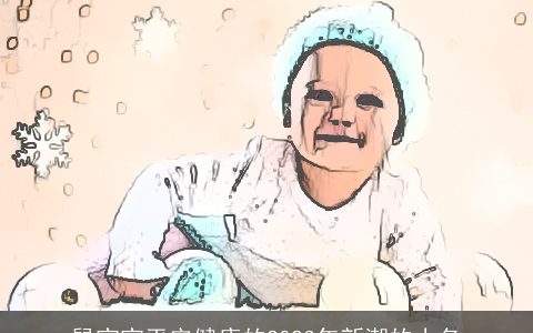 鼠宝宝平安健康的2023年新潮的小名