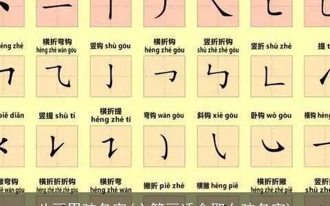 八画男孩名字(六笔画适合取女孩名字)