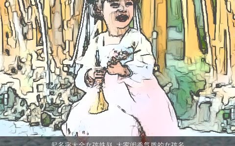 起名字大全女孩姓赵 大家闺秀气质的女孩名字姓赵 2024好听气质的赵姓女孩名字大全