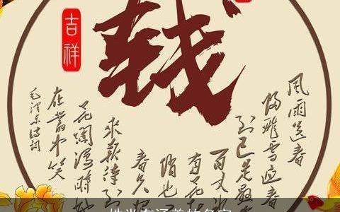 姓党有涵养的名字