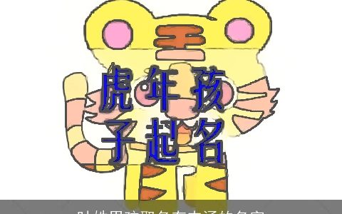 叶姓男孩取名有内涵的名字