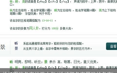 姓杨男孩名字优雅大气(姓杨取名字男孩的名字)