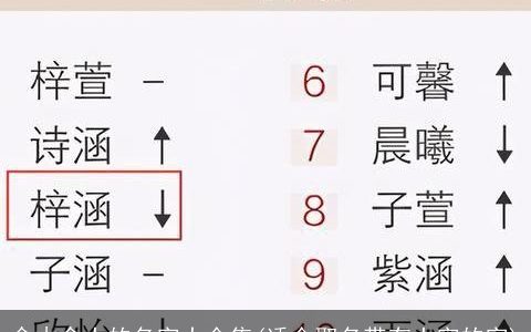 含木含土的名字大全集(适合取名带有土字的字)