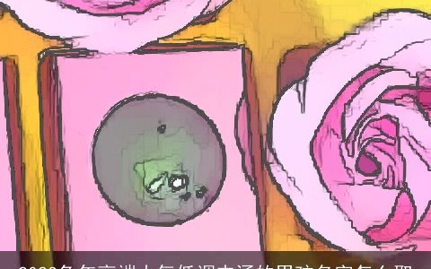 2023兔年高端大气低调内涵的男孩名字怎么取