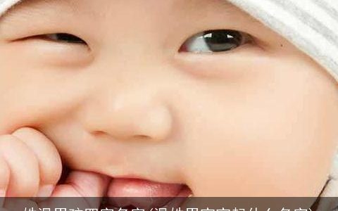 姓温男孩四字名字(温姓男宝宝起什么名字)