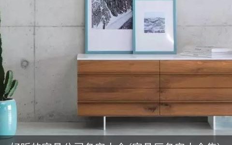 好听的家具公司名字大全(家具厂名字大全集)