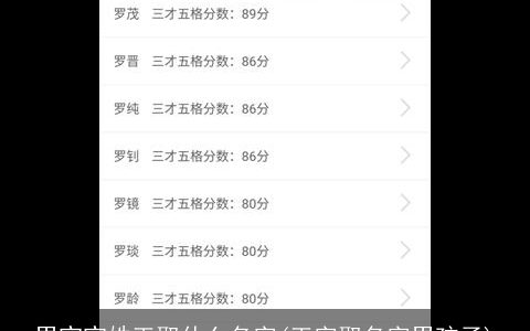 男宝宝姓王取什么名字(王字取名字男孩子)