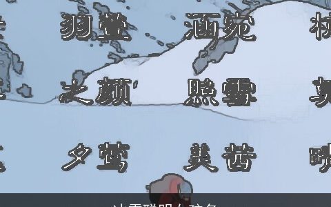 冰雪聪明女孩名