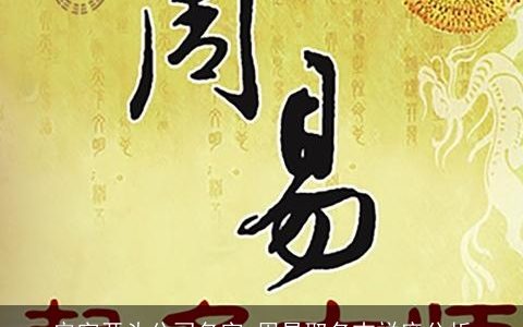 宏字开头公司名字 周易取名吉祥度分析