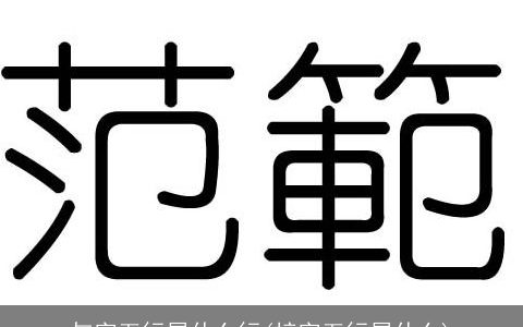 与字五行属什么行(梓字五行属什么)