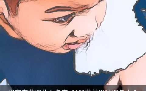 男宝宝蔡取什么名字 2023蔡姓男孩取名大全