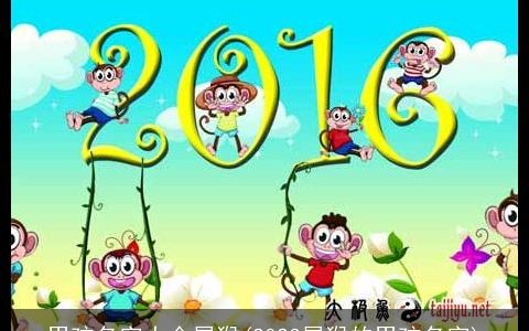 男孩名字大全属猴(2024属猴的男孩名字)