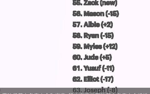 男孩子英文名字大全和寓意 稀少寓意的男孩英文名字大全精挑