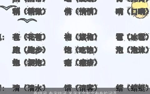 布组词 布字组词 名字大全包含有布的词语成语 2023独一无二好听的成语名字最新