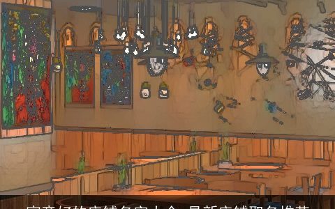 寓意好的店铺名字大全 最新店铺取名推荐