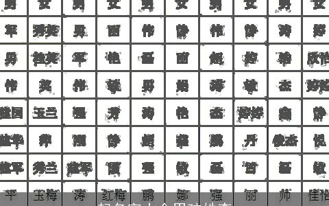 起名字大全男孩姓李