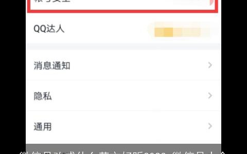 微信号改成什么英文好听2024 微信号大全