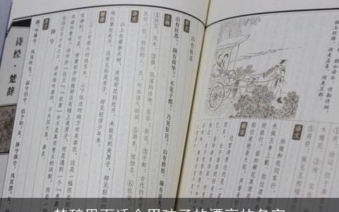 楚辞里面适合男孩子的漂亮的名字