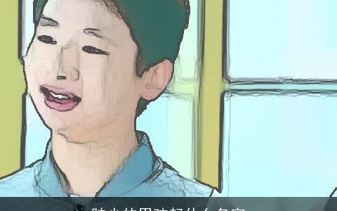 陆少的男孩起什么名字