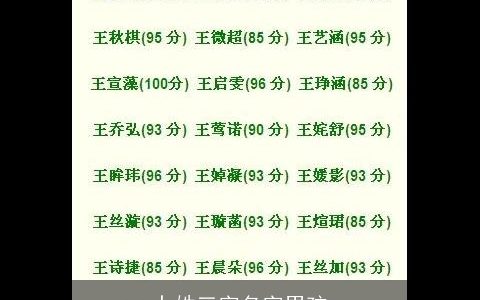 卜姓三字名字男孩