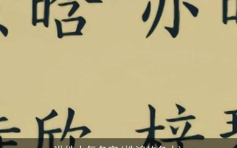 洪姓大气名字(姓鸿的名人)