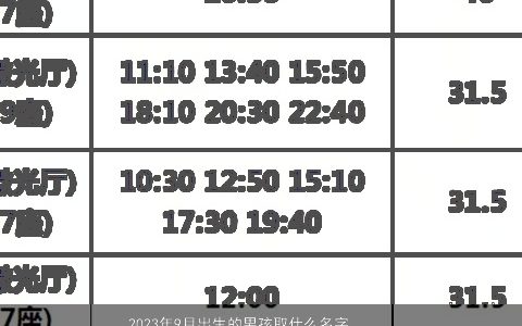 2024年9月出生的男孩取什么名字大全好 帅气有涵养的男孩名字大全最新