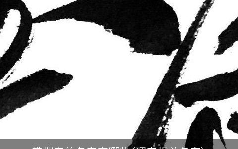 带垲字的名字有哪些(玿字相关名字)