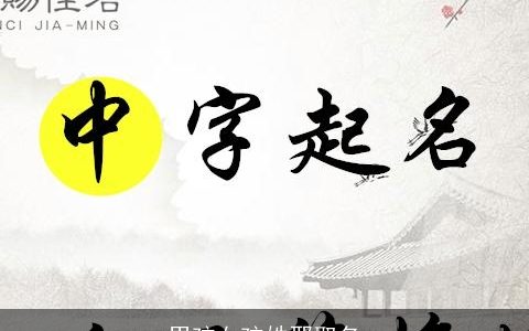 男孩女孩姓邢取名