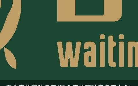 五个字的茶叶名字(四个字的茶叶店名字大全)