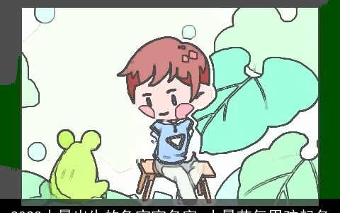 2024小暑出生的兔宝宝名字 小暑节气男孩起名