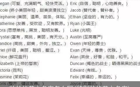 帅帅的英文名字怎么写(特别帅的英文名字)