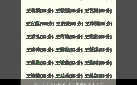 奎字宝宝五行取名 奎字男孩取名大全含义 2023有涵养帅气的宝宝男孩名字